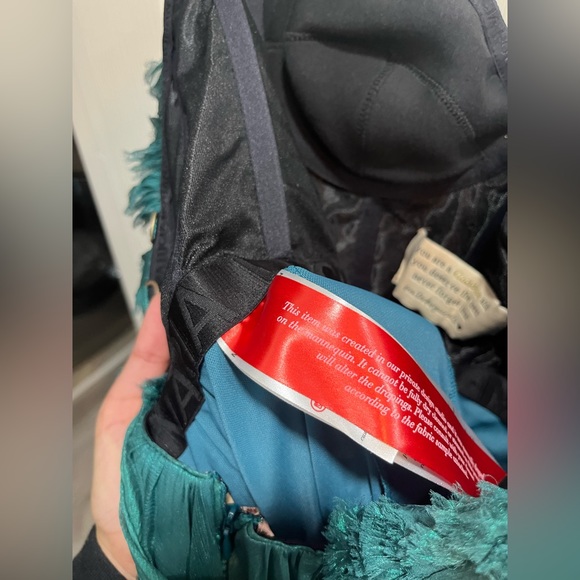 Maria Lucia Hohan Silk Asymmetric Louise Gown - Picture 12 of 14